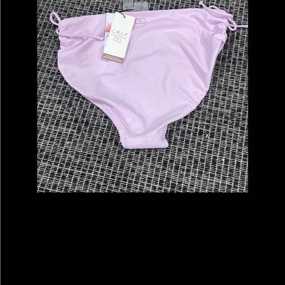 Calia mid rise ruched side bikini - Picture 3 of 3